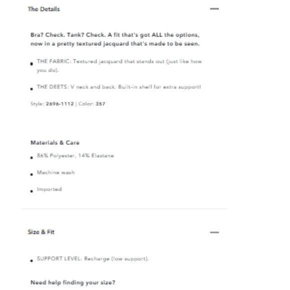 Aerie Leopard Printed Jacquard Longline Sports Bra LOW Support - Medium in Green - Picture 9 of 9